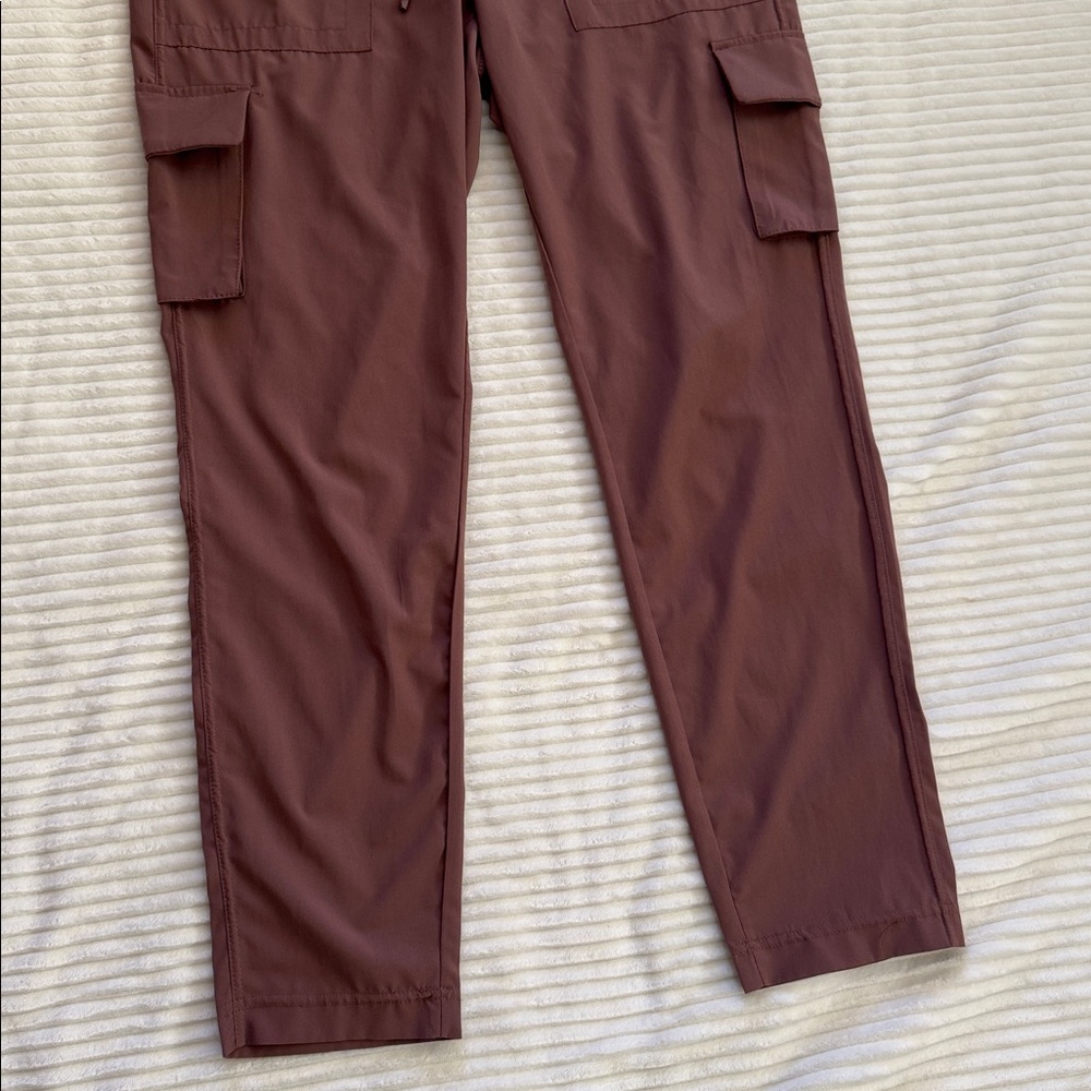 90 Degree By Reflex Women's Purple Pink Mauve Cargo Pants Lightweight Medium - Picture 2 of 12